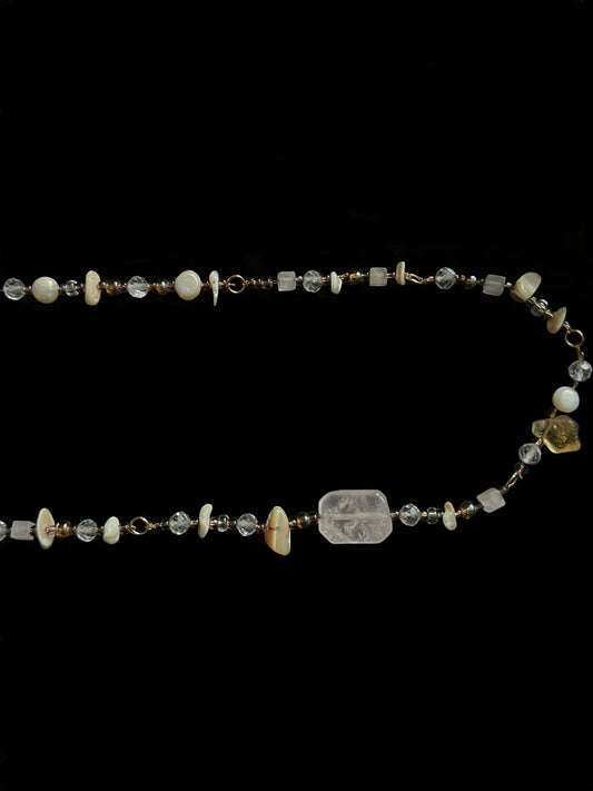 Rose Quartz Hip Chain