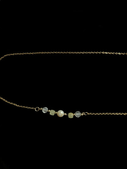 Green Garnet Hip Chain